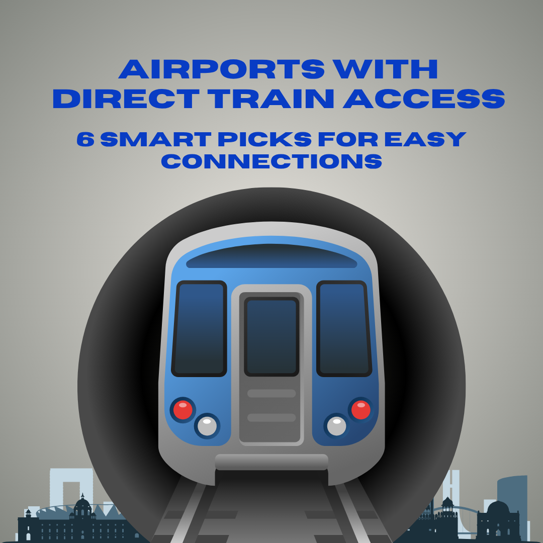 Airports with train access