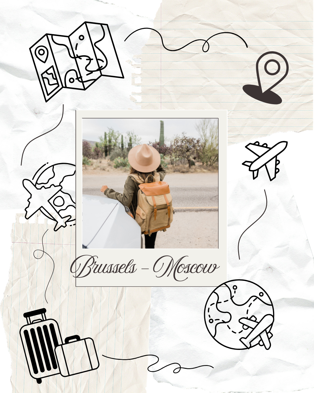 Brussels to Moscow flights with multiple nearby departure airports