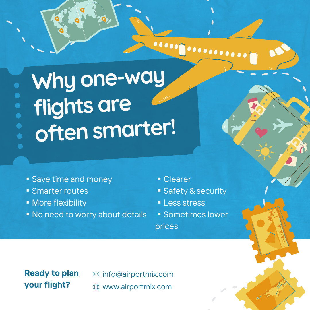 Why one-way flights are often smarter than return tickets