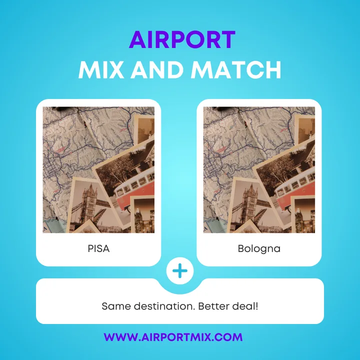 Compare airports to find cheaper flights